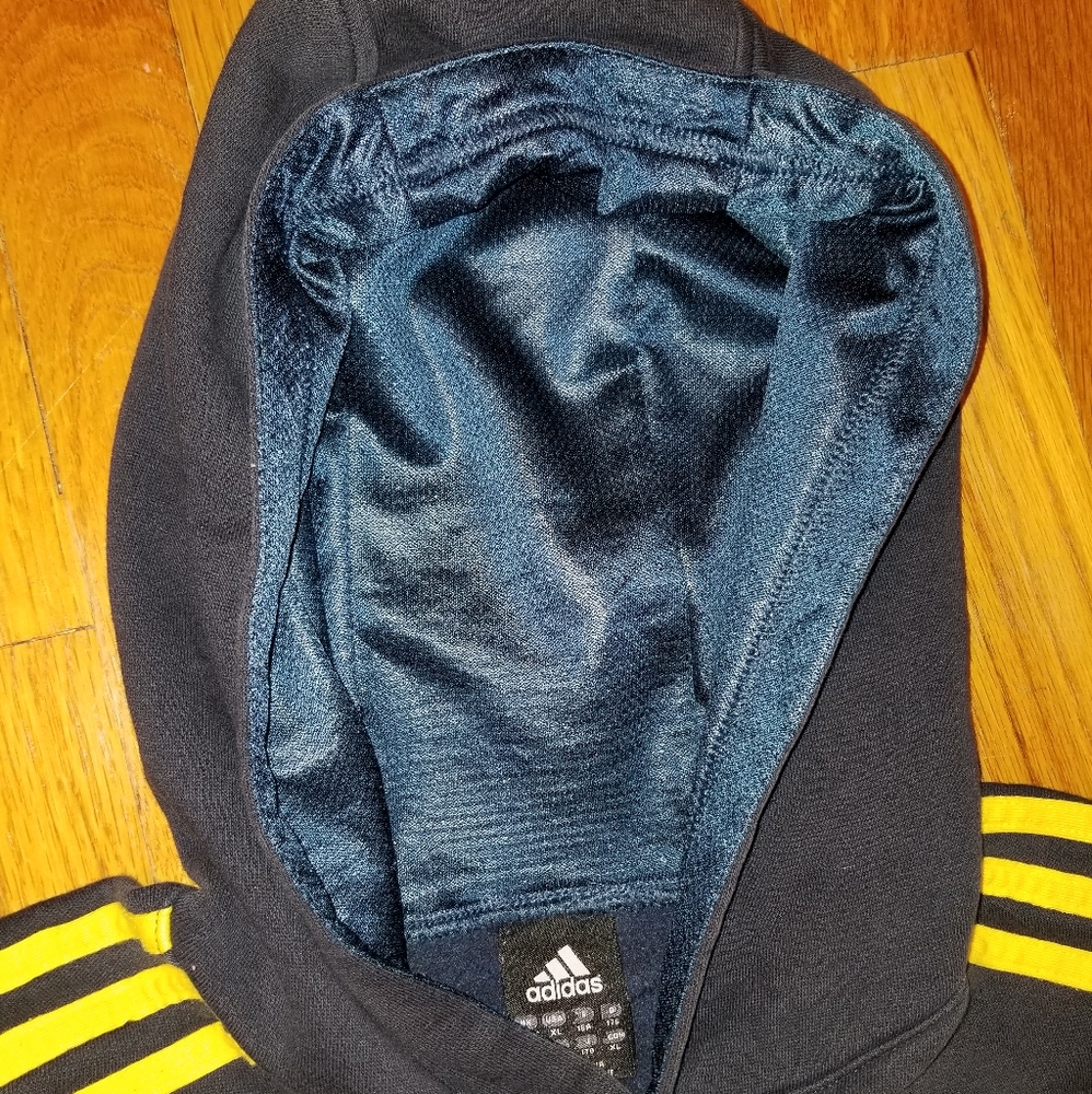 (2008)Adidas Stringless Hooded Pullover - image 3